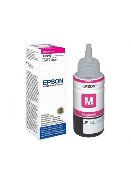 Epson T6443 Magenta  Ink bottle 70ml- C13T66434A