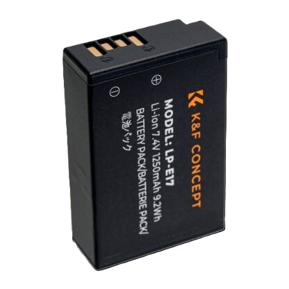 K&F LP-E17 Camera Battery for Canon Cameras | KF28.0014V3